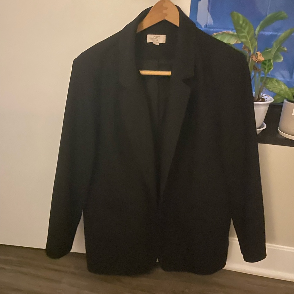 Womens Loft Plus Jacket Black 18
